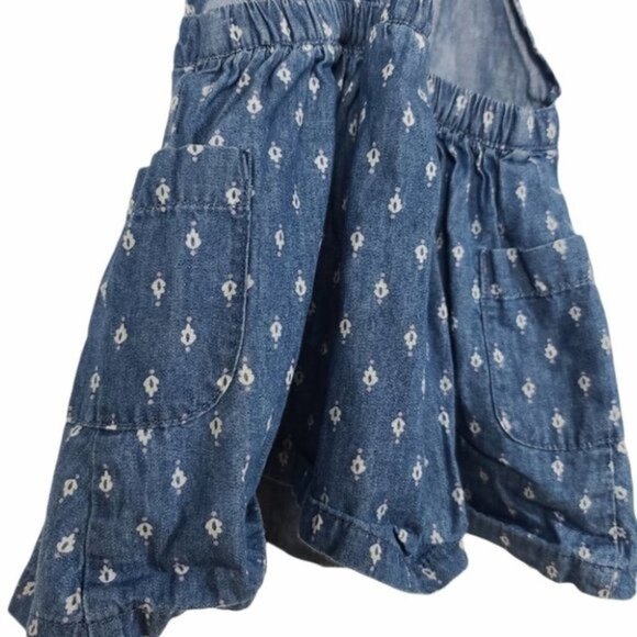 Genuine Kids From Oshkosh Printed Overall Dress 18M - Picture 4 of 6
